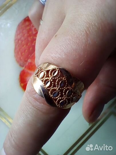 Золотое кольцо 585 проба