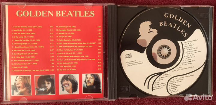 Beatles cd диски