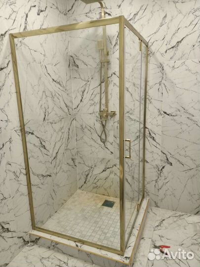 Установка душевых кабин и ширм