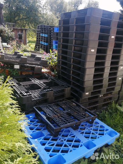 Пластиковые поддоны бу