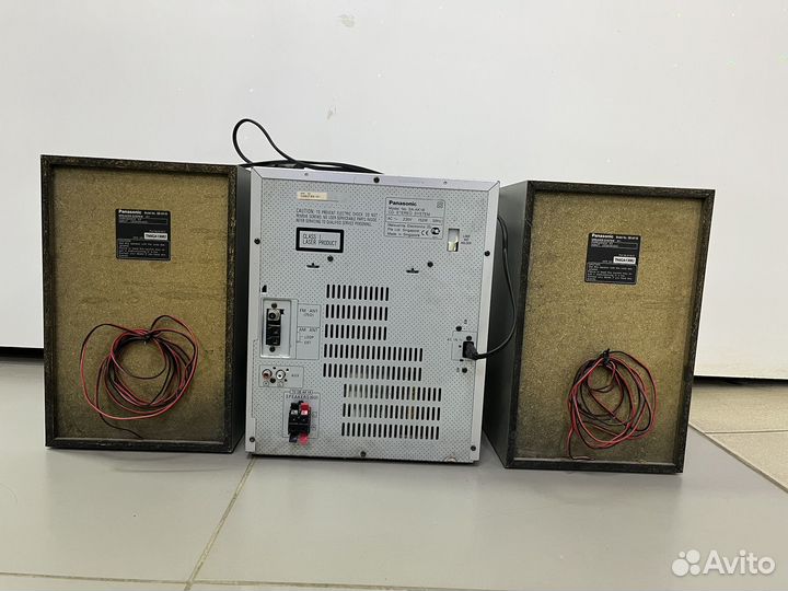 Музыкальный центр Panasonic SA-AK18 (ч2)