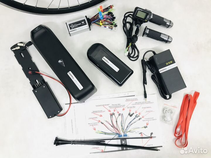 Мотор колесо с аккумулятором для электровелосипеда