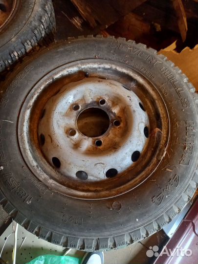 Комплект колёс на ниву Amtel 185/75 R16