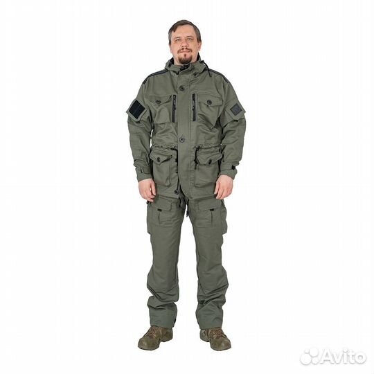 61688 Костюм Горка 7 Пилигрим, хлопок, олива