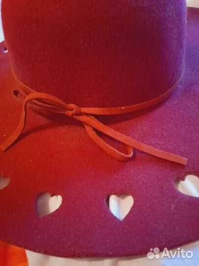 Шляпа фетровая женская