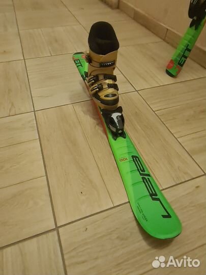 Горные лыжи детские комплект