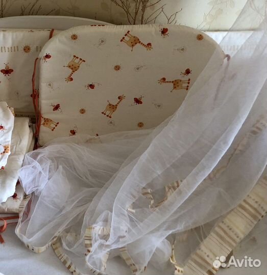 Комплект белья в детскую кроватку Perina Кроха 7