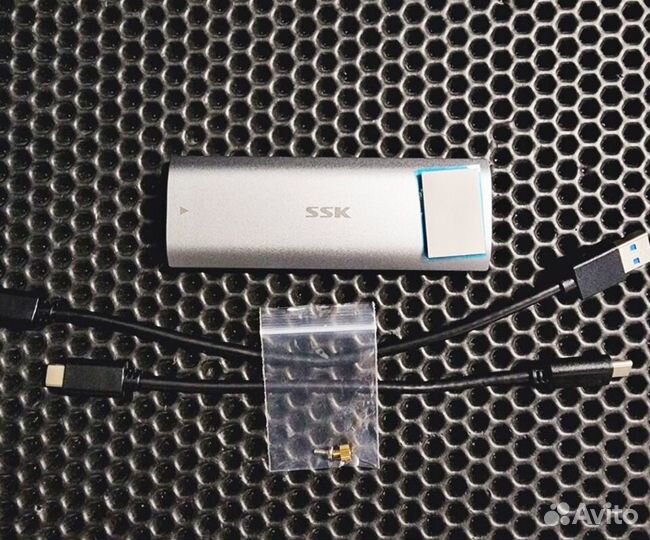 Внешний корпус для дисков M.2 NVMe type-C USB 3.1