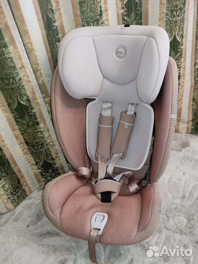 Автокресло (до 36 кг) Happy Baby бежевое