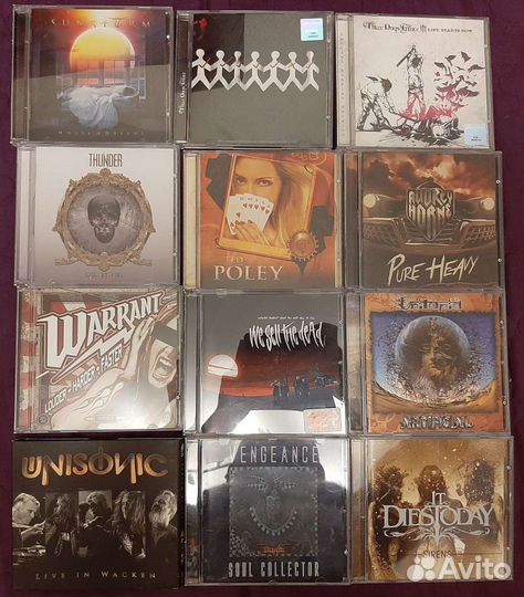 CD лицензионные. Hard, Heavy, Alternative, etc