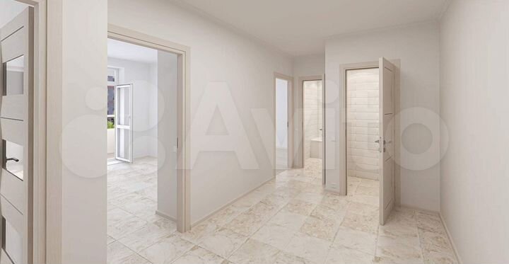 1-к. квартира, 44,4 м², 5/16 эт.