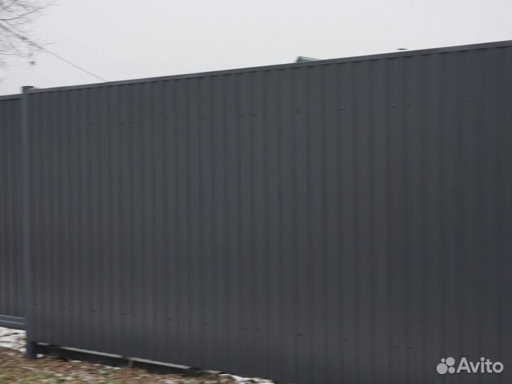 Откатные ворота под ключ