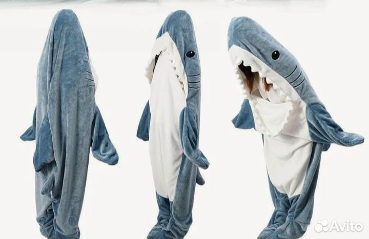 Пижама кигуруми акула