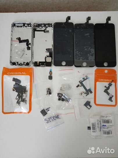 Запчасти для iPhone 5, 5s, 5c, 6