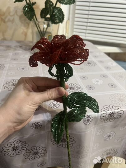 Розы ручная работа