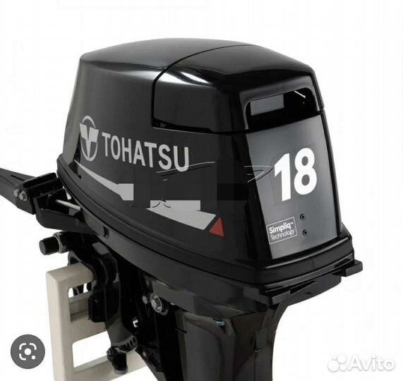 Мотор лодочный Tohatsu M18E2S Япония 294 см