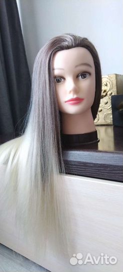 Маникен головы для начинающих парикмахеров