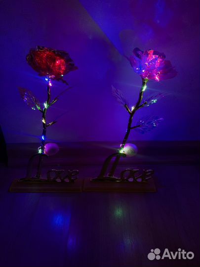 Светодиодная роза