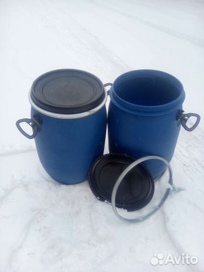 Бочки чистые 230л,65л