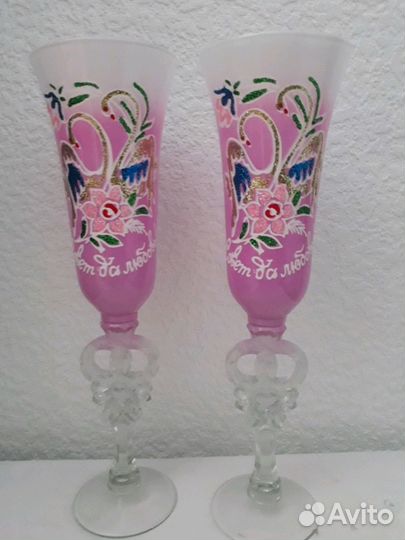 Фужеры на свадьбу