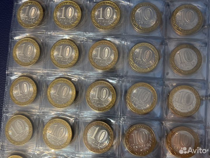 10 рублей биметалл