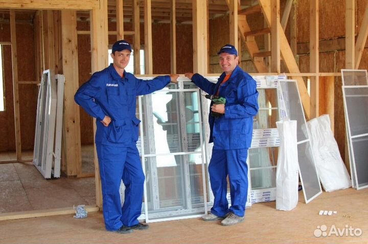 Пластиковые окна под ключ Y6327