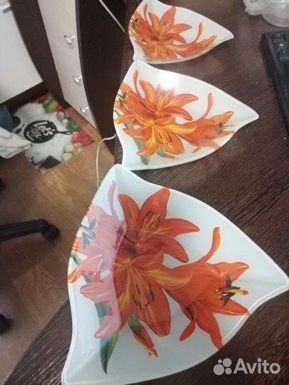 Салатницы стеклянные