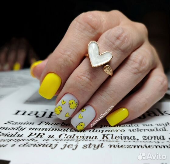 Маникюр гель лак