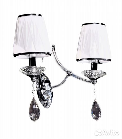 Lumina Deco LDW 9268-2 CHR dominni бра