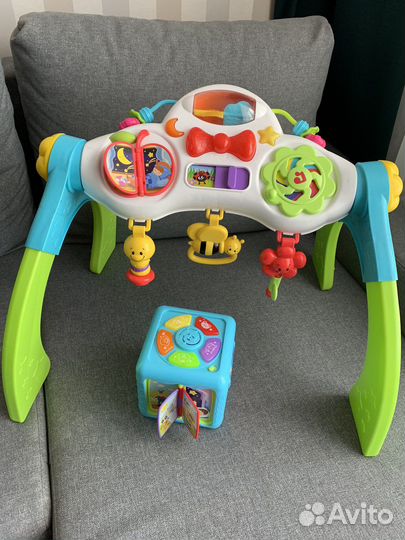 Развивающий стол (турник) и куб бэби го