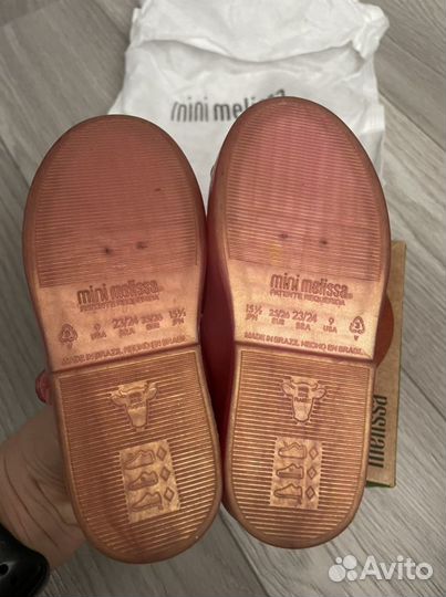 Туфли Mini Melissa