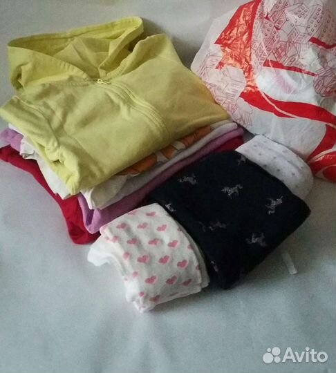 Пакет одежды для девочки 6 лет
