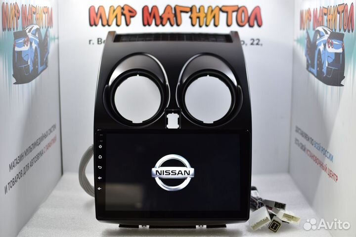 Магнитола Nissan Qashqai J10 Android