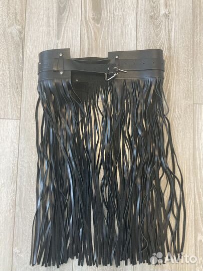 Пояс с бахромой