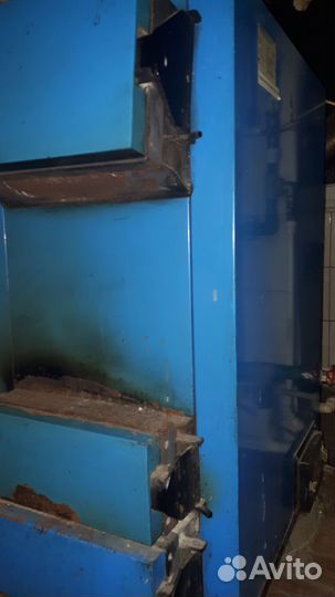 Котел твердотопливный 2-х контурный