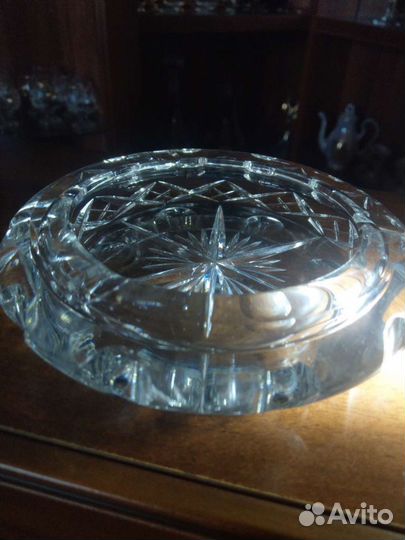 Пепельница хрустальная