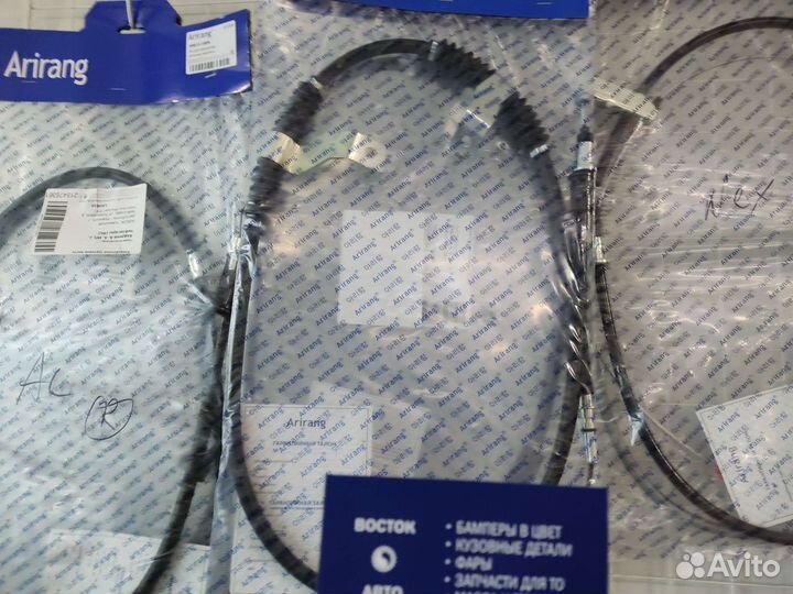 Трос ручника hyundai accent getz