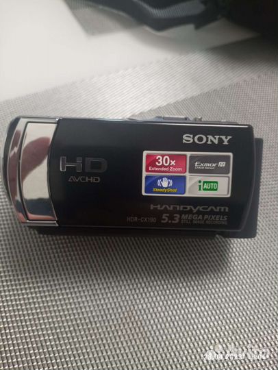 Видеокамера sony hdr-cx190e