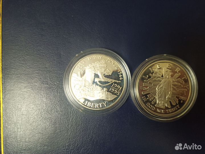 Доллары США серебро