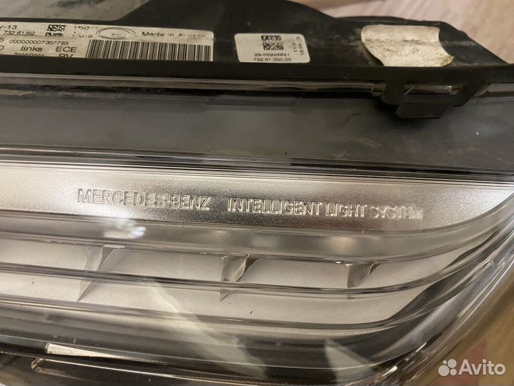 Фара передняя левая (фонарь) mercedes glk