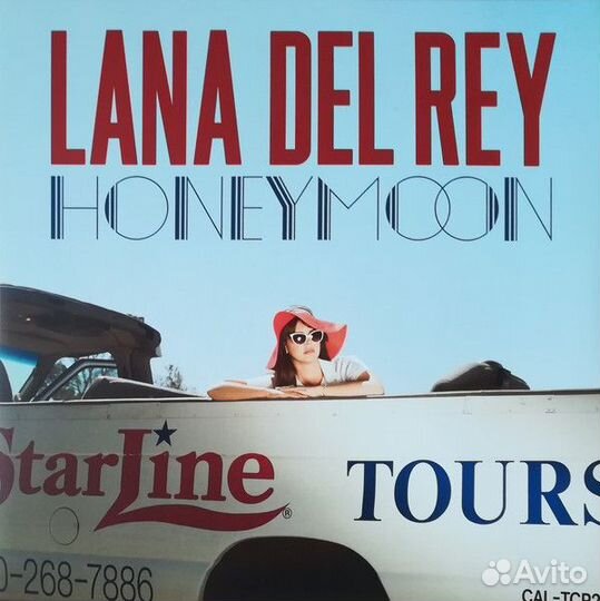 Виниловая пластинка Lana Del Rey, Honeymoon (Black