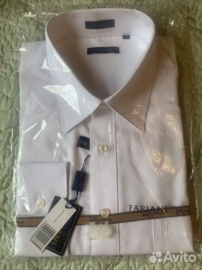 Рубашка мужская новая белая