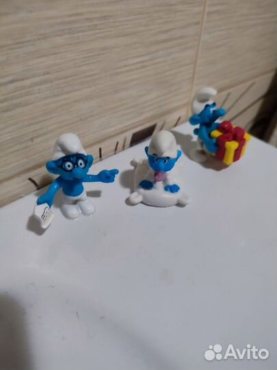 Фигурки Смурфиков 3 шт
