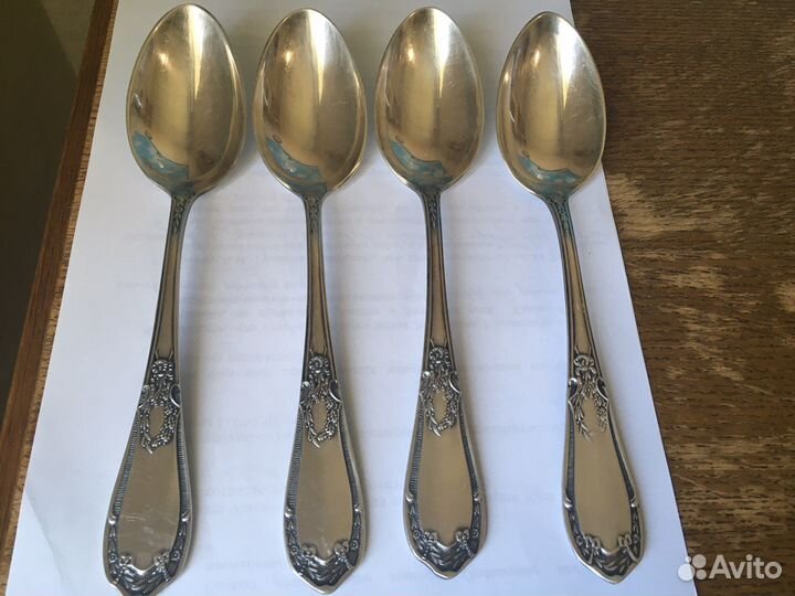 Ложки столовые мельхиор СССР