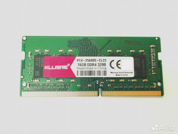 Память для ноутбука DDR4 16gb Kllisre 3200