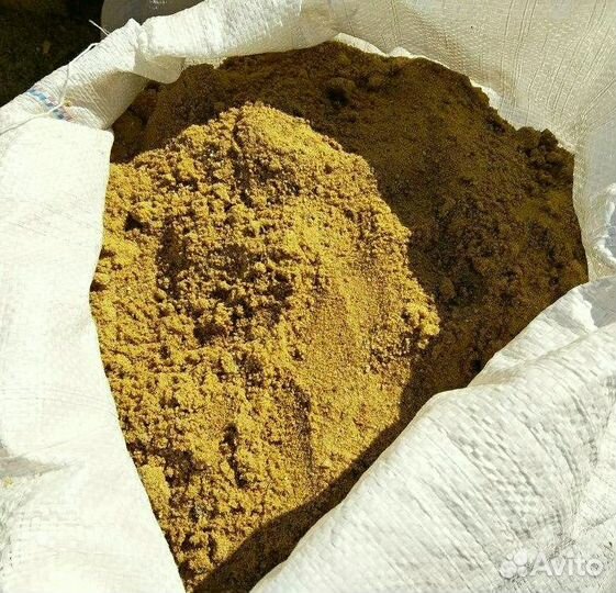 Песок в мешках для стяжки