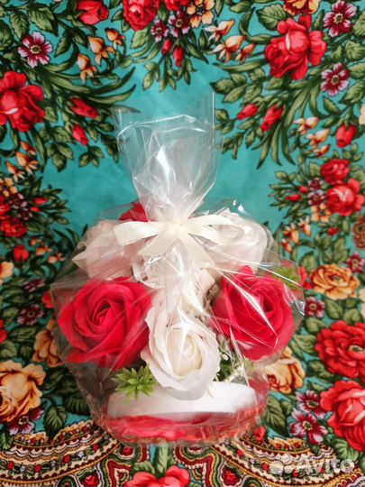 Мыльные розы букеты