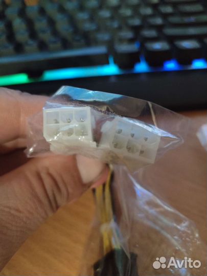 Переходники питания 6х2 pin на 8 pin