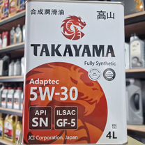 Масло моторное takayama adaptec 5W-30 Оригинал