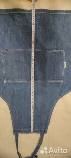 Кухонный фартук джинсовый новый